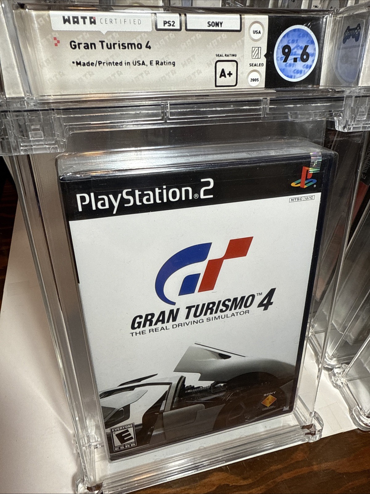 Wata 9.6 A+ – Gran Turismo 4 1ST PRINT Black-Label PlayStation 2, PS2 2004 NEW!