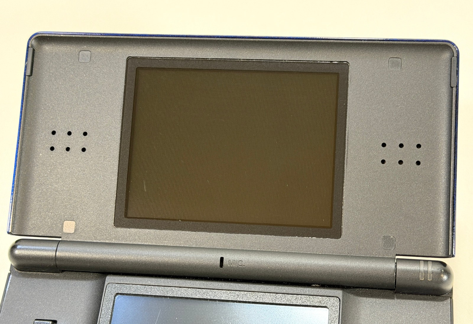 Nintendo DS Lite Handheld System Cobalt/Black USG-001 CIB *Complete in Box*