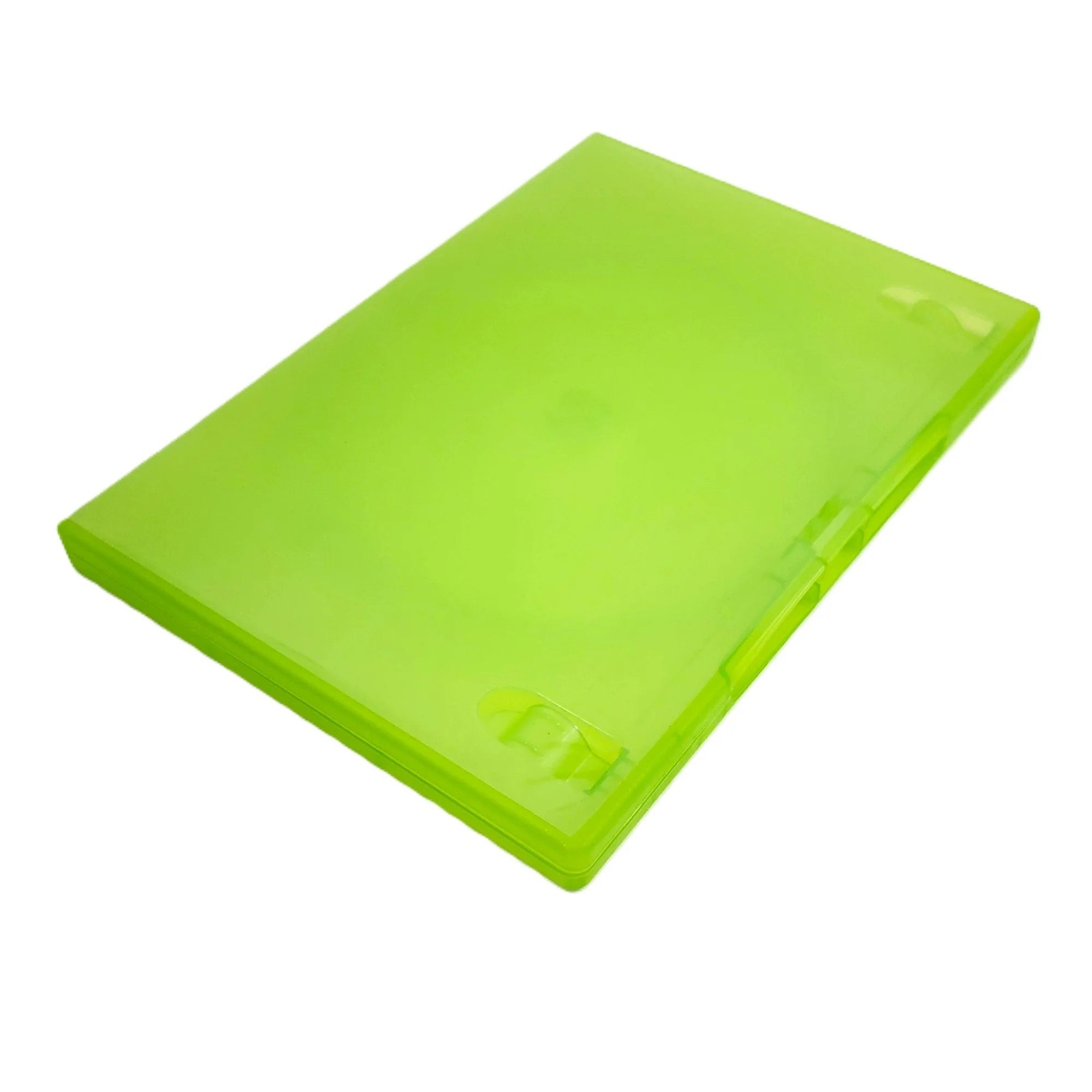 Xbox 360 Replacement Game Case 1-Pack – Empty Disc Case, Clear Transparent Green