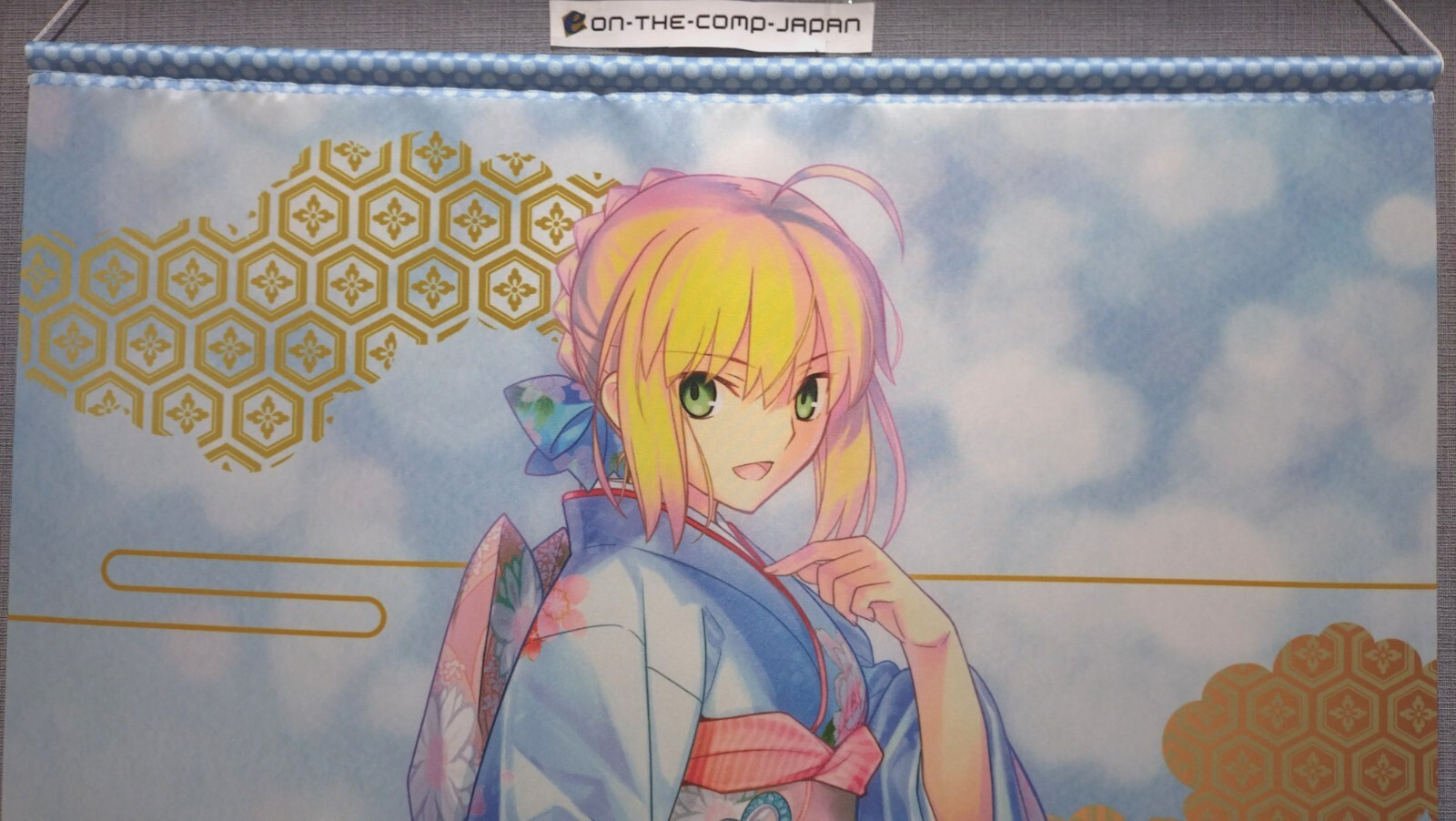[Tapestry Wall scroll] Saber Fate/stay night Unlimited Blade Works B1 size Japan