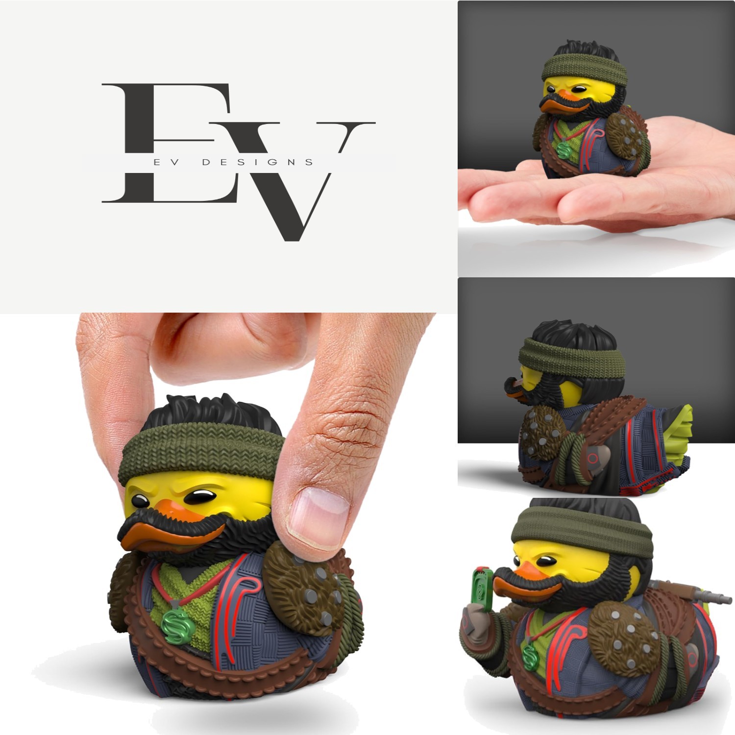 Mini: Destiny 2 – The Drifter Cosplaying Rubber Duck Vinyl Figure – Collectible