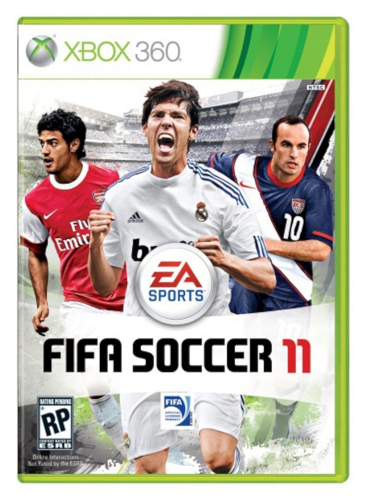 XBOX 360 Fifa Soccer 11 Video Game 2011 ea sports online multiplayer COMPLETE