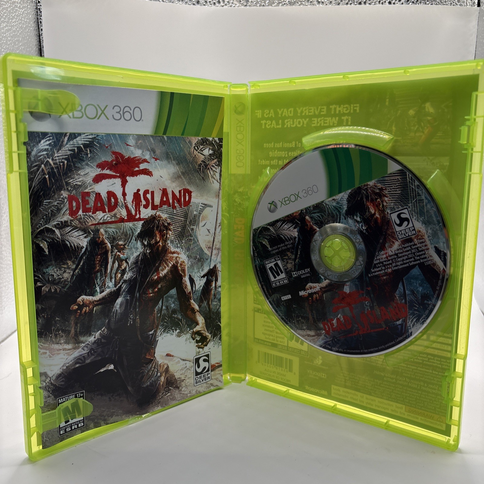 Dead Island Microsoft Xbox 360 CIB W/ Manual – Tested