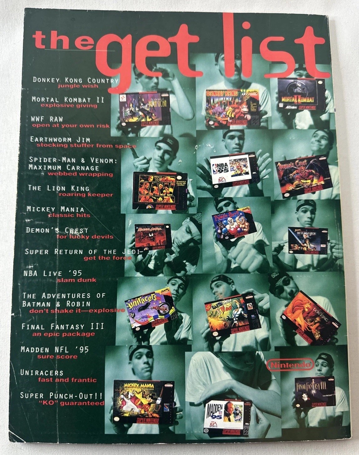 Nintendo Power Magazine 67 1994 Earthworm Jim w/ Poster + Cards + Inserts