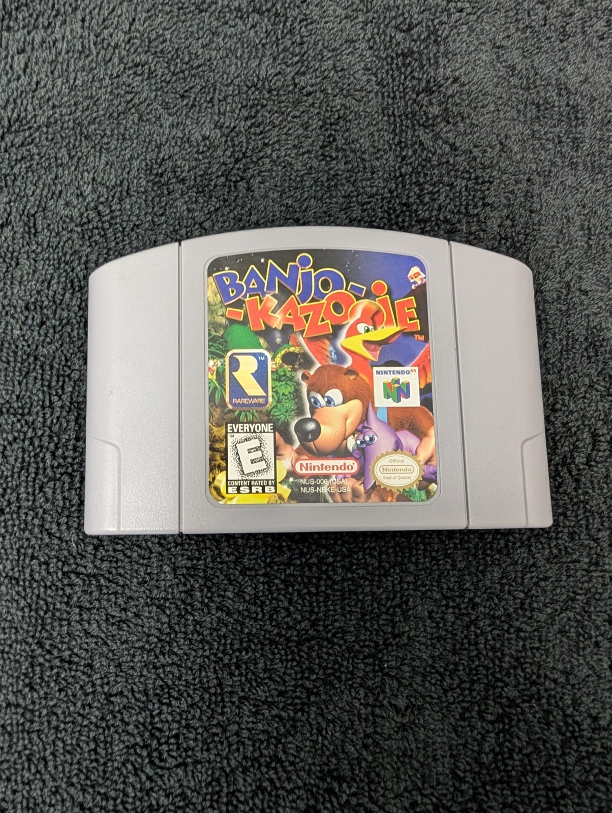 BANJO-KAZOOIE (Nintendo 64 N64) Authentic /Tested