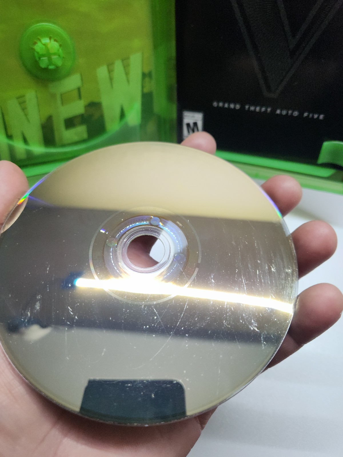 [CIB] [FREE Shipping] Grand Theft Auto V (GTA Series) Xbox One -Tested NO MAP