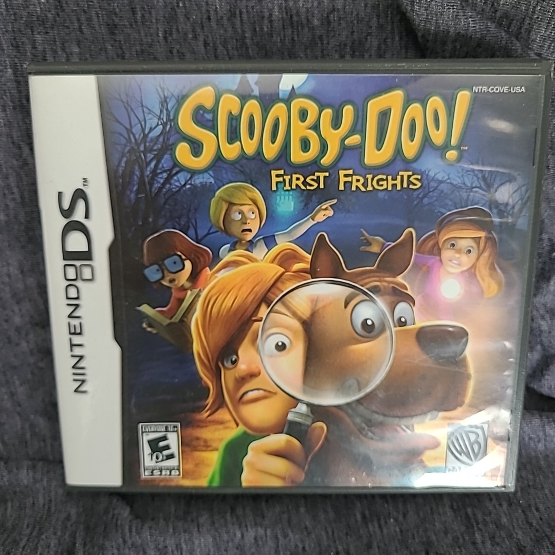 Scooby-Doo First Frights – Nintendo DS Game Case And Booklet Manual