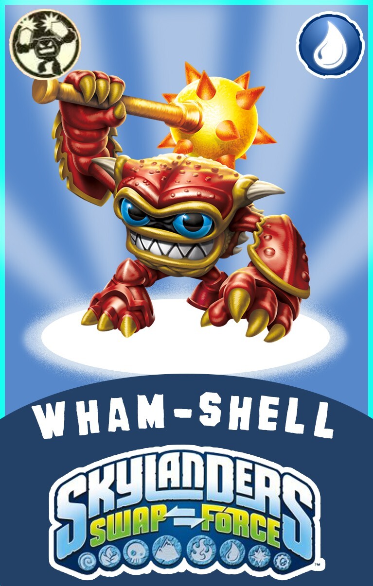 Skylanders Swap Force Lightcore Wham-Shell NFC Card FREE SHIPPING