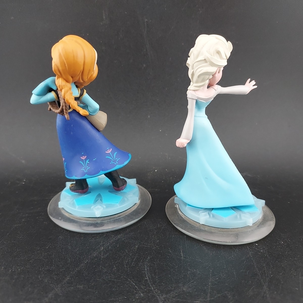 Disney Infinity Frozen Elsa & Anna Character Figure Game Piece Lot