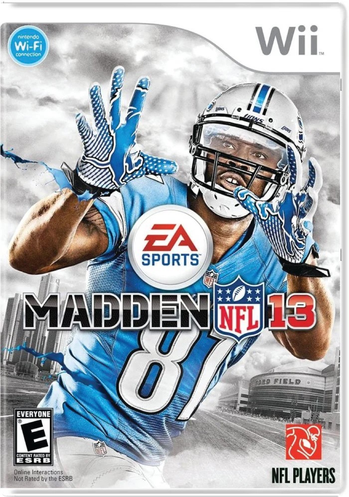 Madden NFL 13 Wii CIB Complete in Box Tested Manual Included EA Sports Football