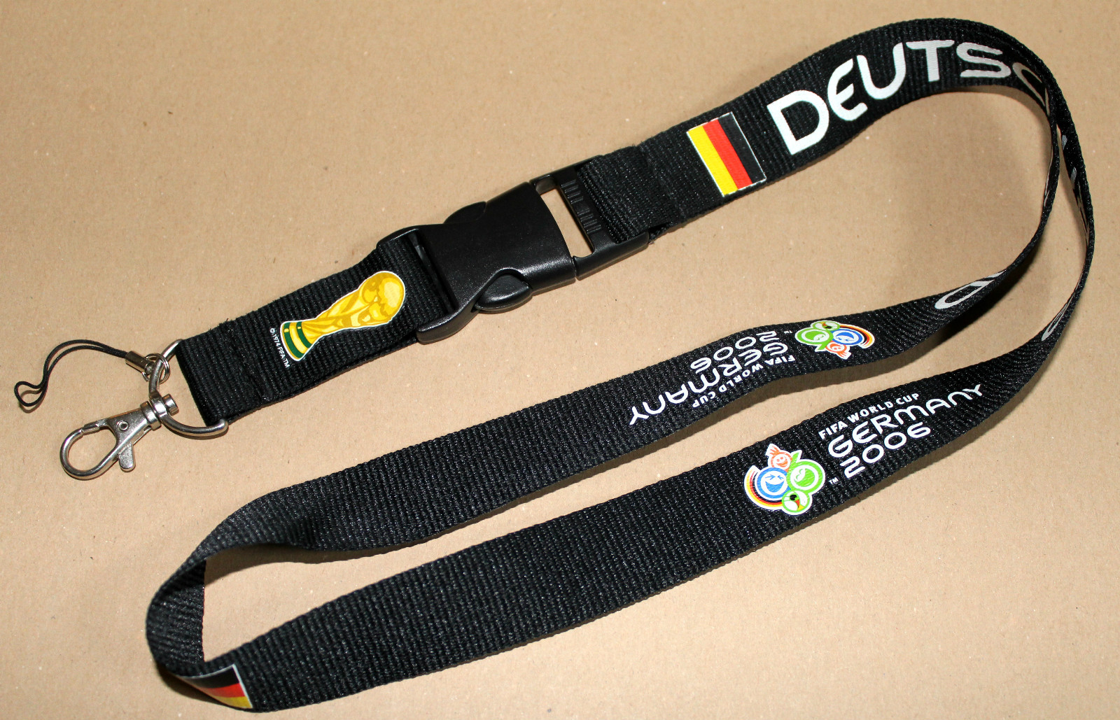 2006 FIFA World Cup Germany Official Licensed Lanyard very Rare