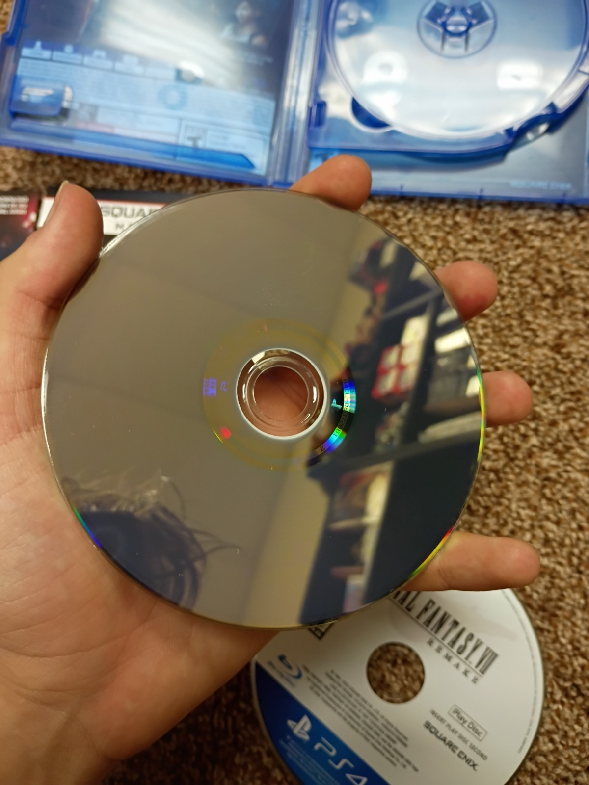 Final Fantasy VII Remake Deluxe Edition (PS4 / PlayStation 4) Complete Tested