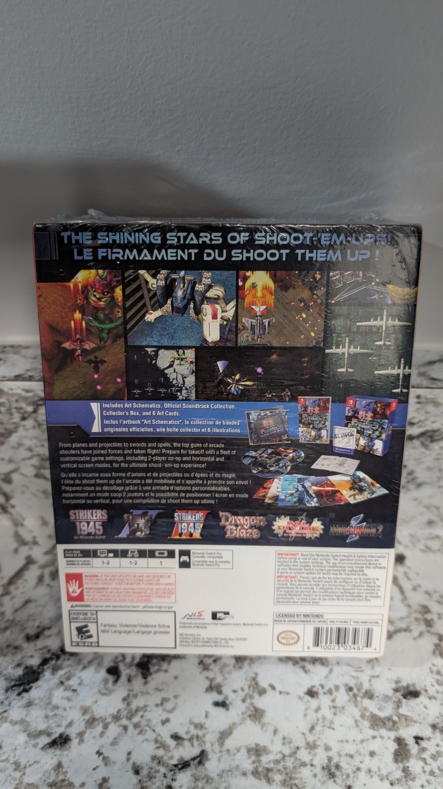 Psikyo Shooting Stars Alpha Limited Edition Nintendo Switch Brand New