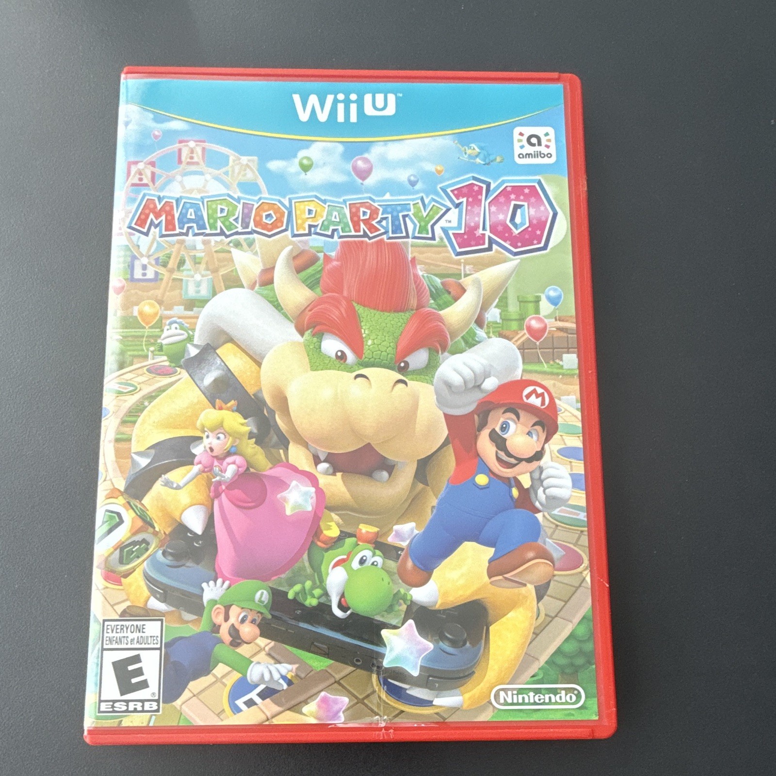 Nintendo Mario Party 10 (Wii U) Disc w/ Case E NTSC-U/C 2015 MP