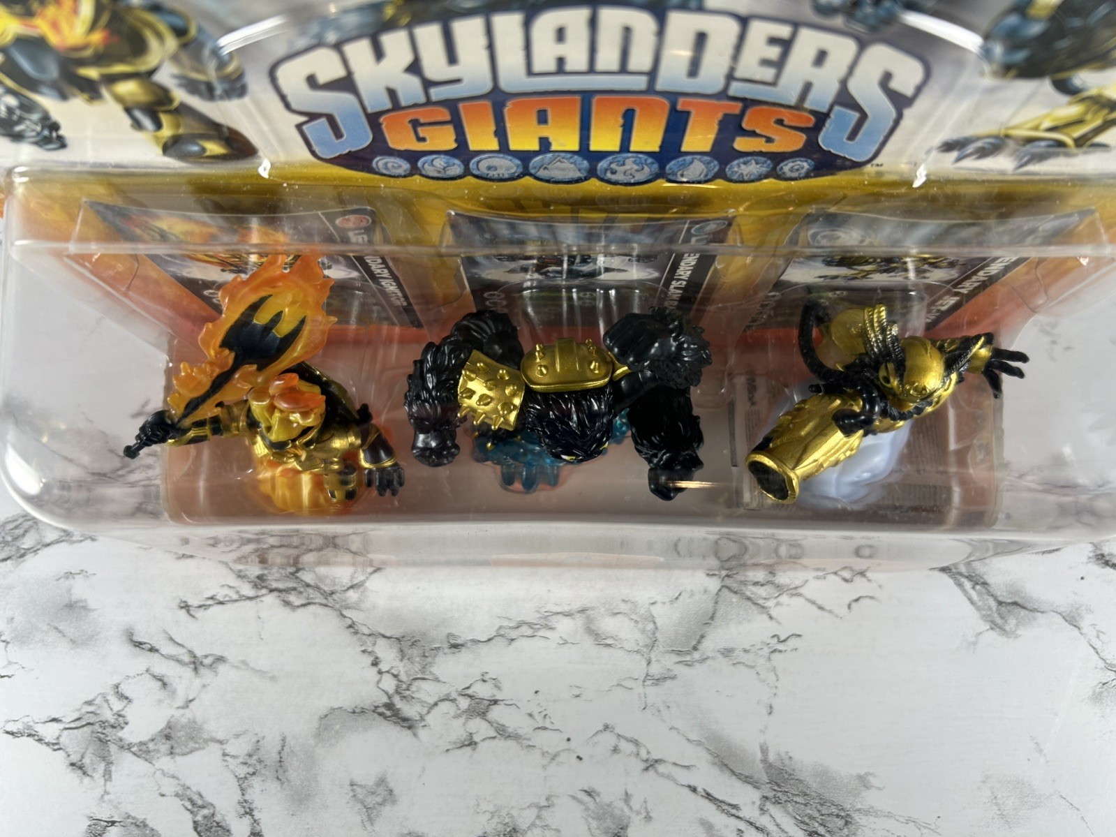 Skylanders Giants 3-pack Legendary Ignitor, Slam Bam, Jet Vac Activision NIB
