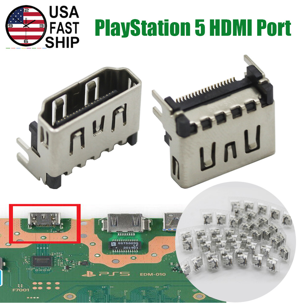 1X-20X OEM HDMI Port Connector Socket Dock For Sony PlayStation 5 PS5 USA Lot