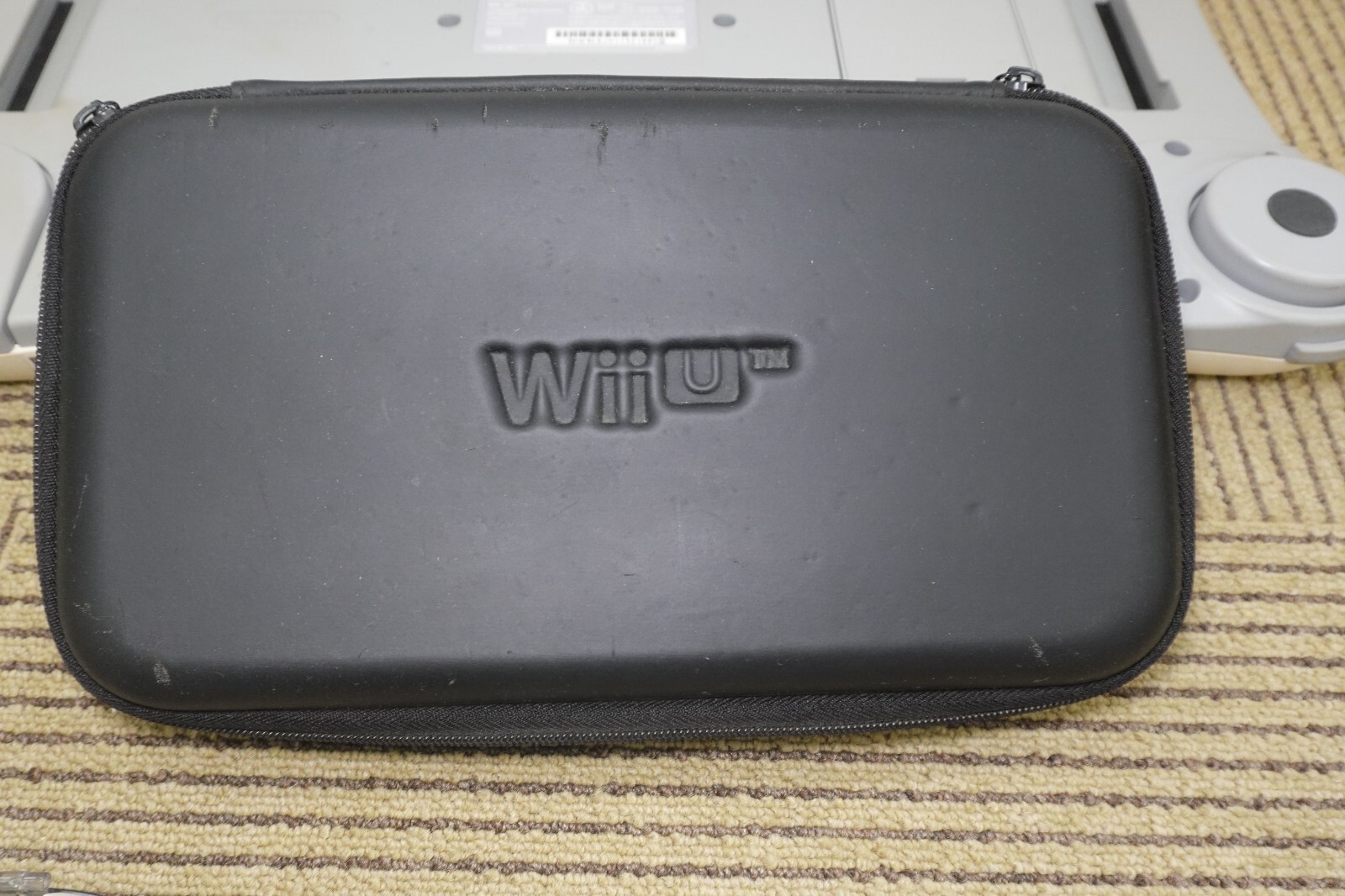 Nintendo WiiU 32GB white WUP-001 working item software wii fit etc… JAPAN