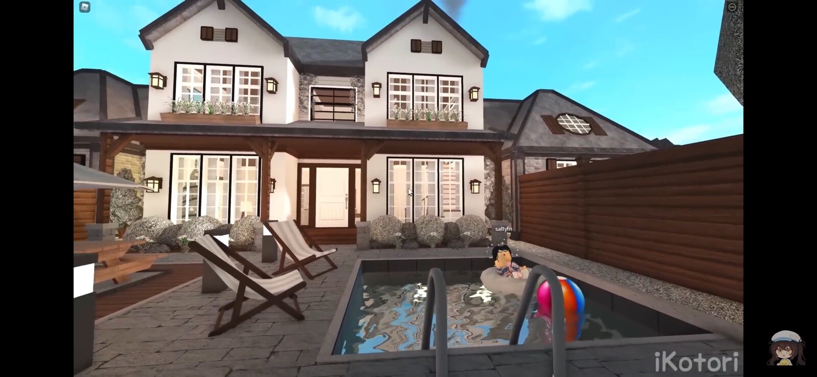 BLOXBURG MODERN CHRISTMAS HOUSE!FAST DETAILED BUILDER FOR AFFORDABLE PRICE