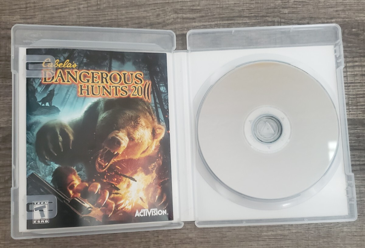 Cabela’s Dangerous Hunts 2011 PLAYSTATION 3 (PS3) Simulation Video Game Complete