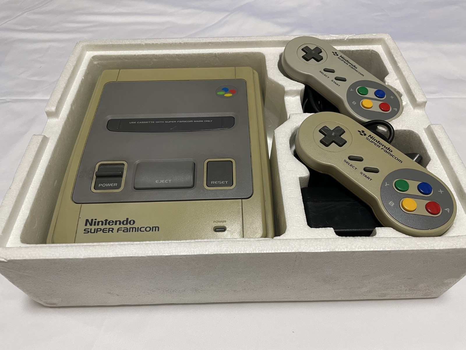 Nintendo Super Famicom Console Set Boxed Tested Japan