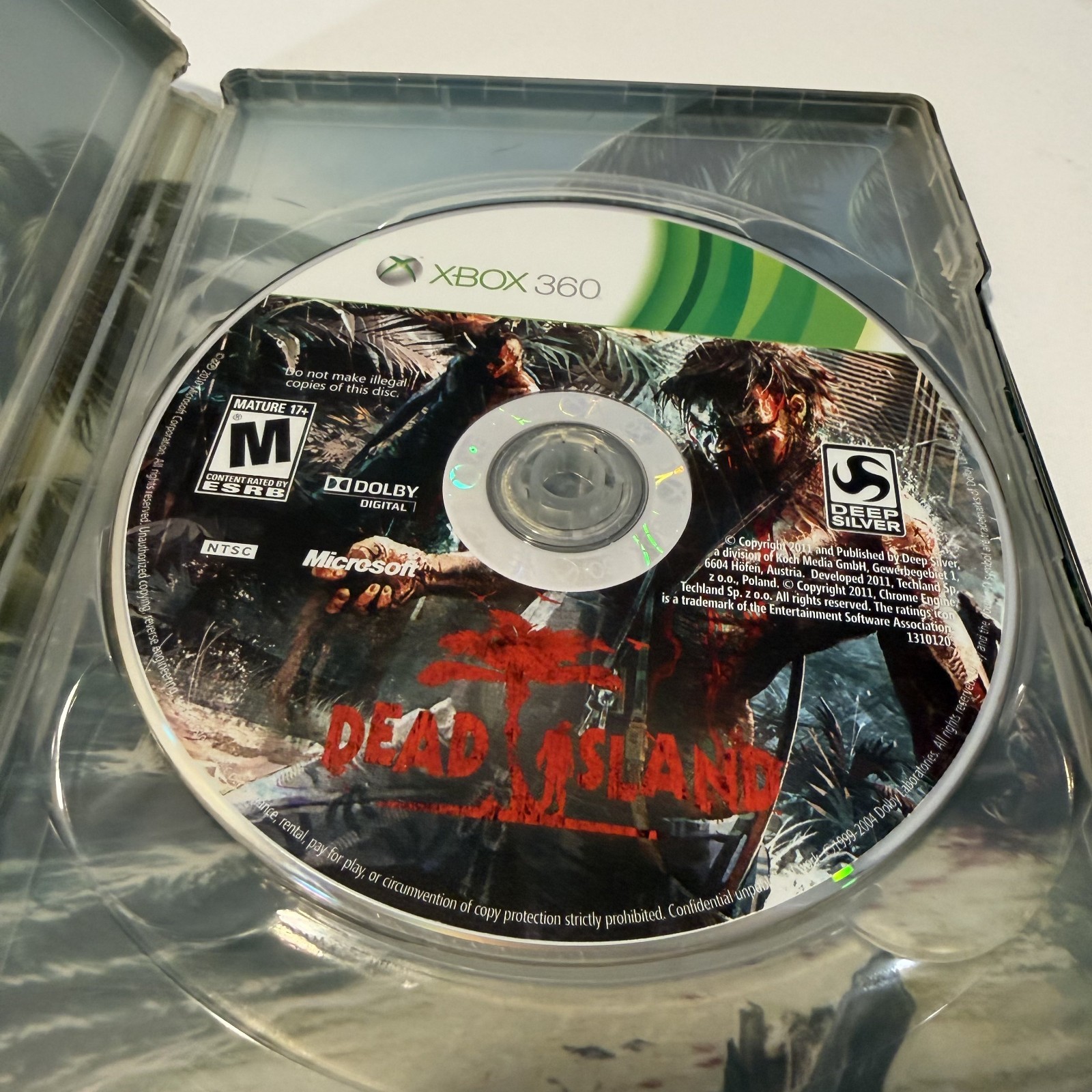 Dead Island Steelbook Xbox 360 Zombie Survival Horror Action RPG Video Game Read