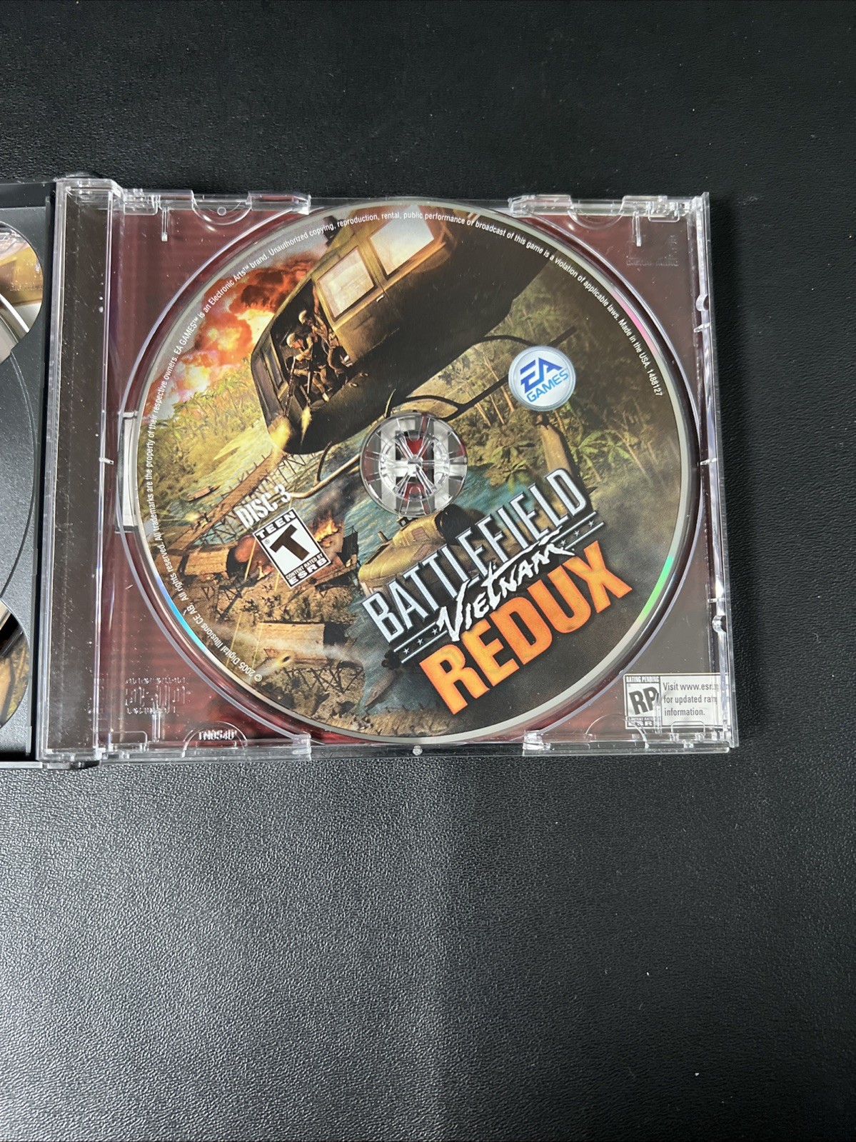 Battlefield Vietnam: Redux (PC, 2005) Discs 1 – 3 ~ Windows Game