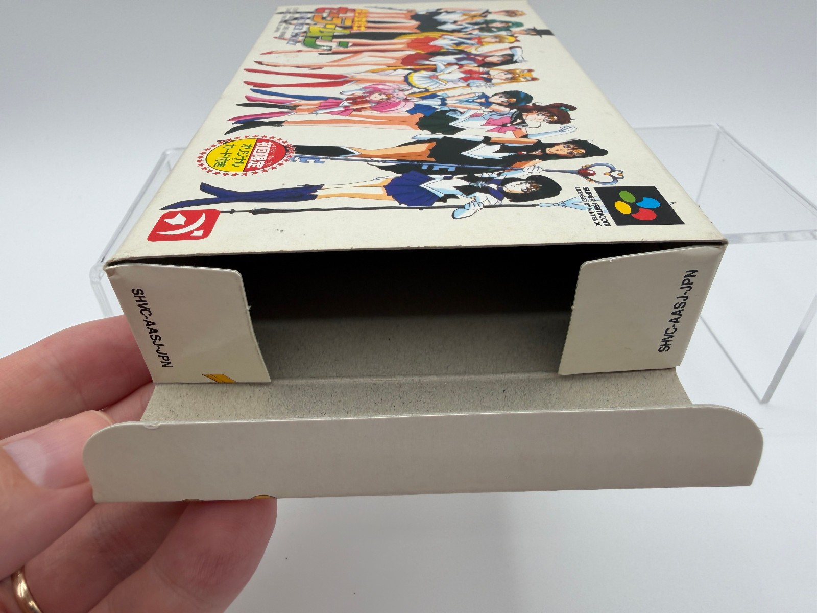 SAILOR MOON ANOTHER STORY Super Famicom With Box + Manual + Reg Card SFC1208