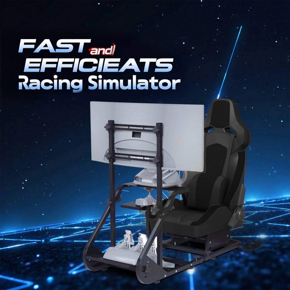 Sim Racing Seat Simulator Cockpit for Logitech G29 G920 Thrustmaster T300RS T248