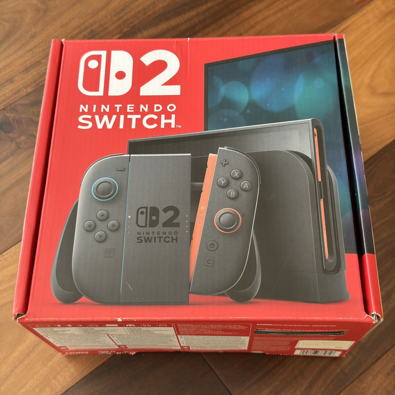 Nintendo Switch 2 Console Box Only, (NO CONSOLE)