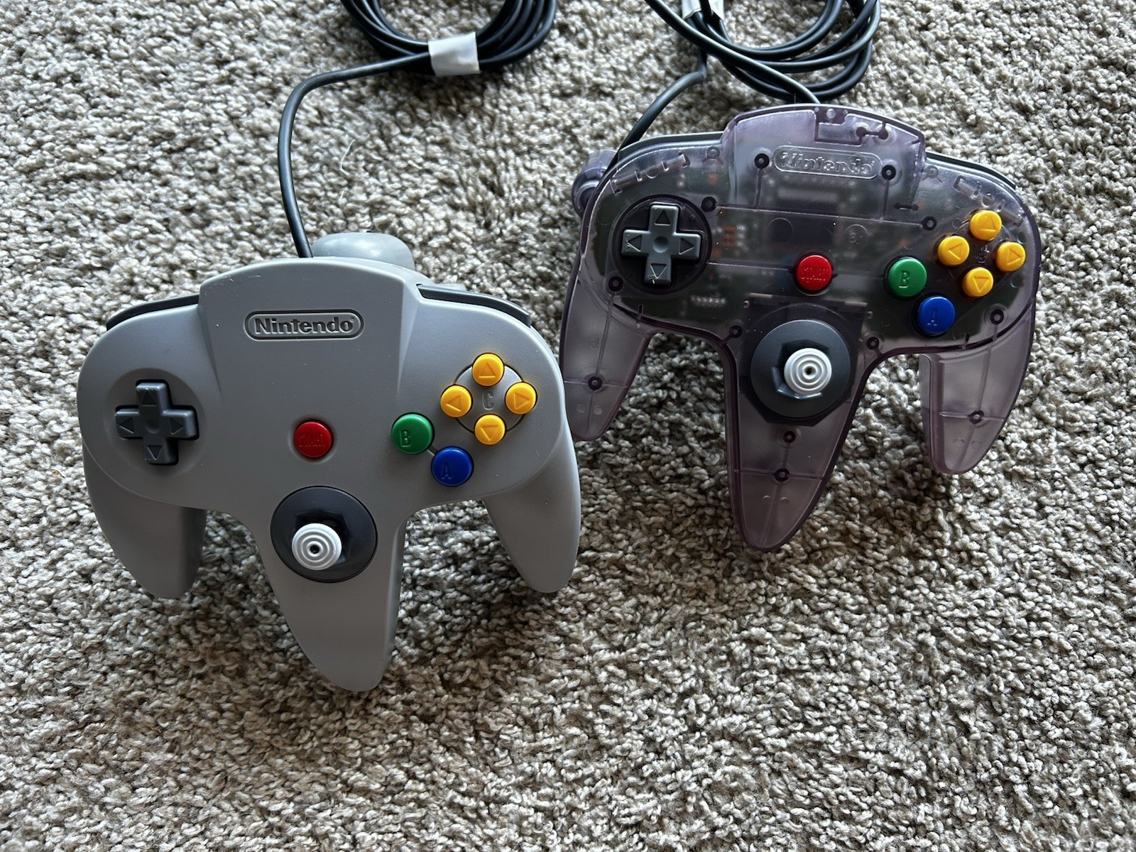 Nintendo 64 Home Console + 2 Controllers AV Power + games