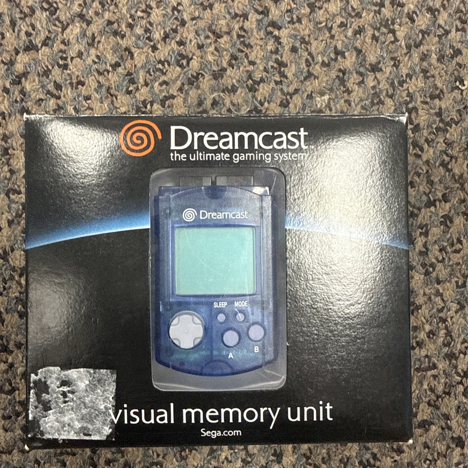 Sega Dreamcast Blue Visual Memory Unit VMU Boxed