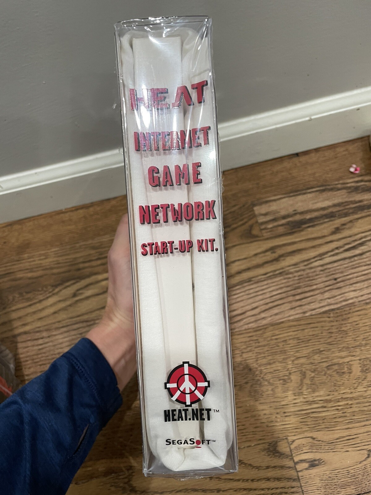 RARE Heat.Net Multi Player Game Network Start Up Kit XL T-Shirt SegaSoft Sealed