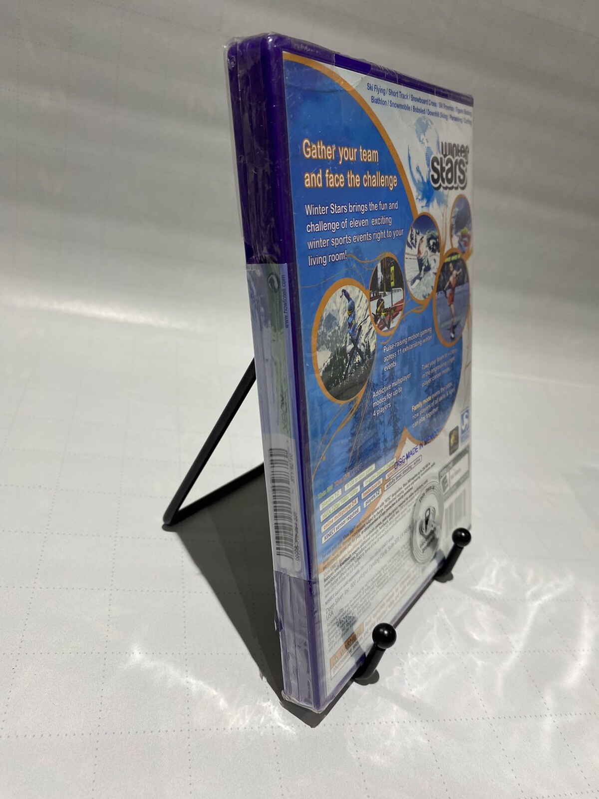 NEW SEALED Winter Stars Xbox 360 Kinect Video Game – Snowboarding/Skiing/Ice