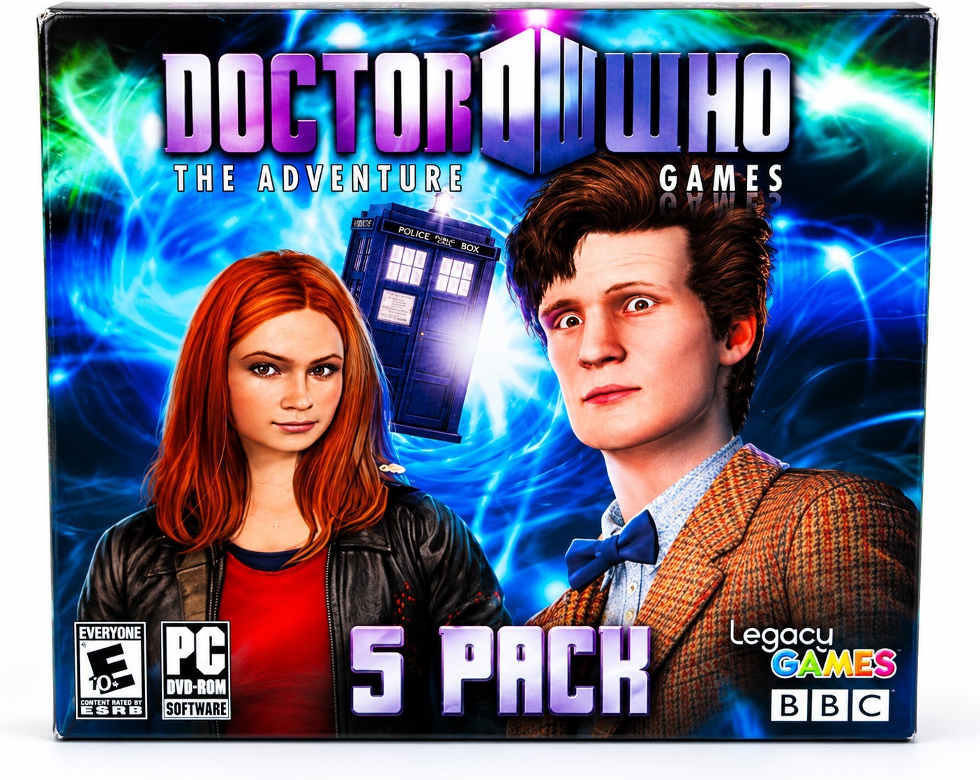 Doctor Who The Adventure Games 5 Pack PC DVD-ROM BBC Legacy Games Used