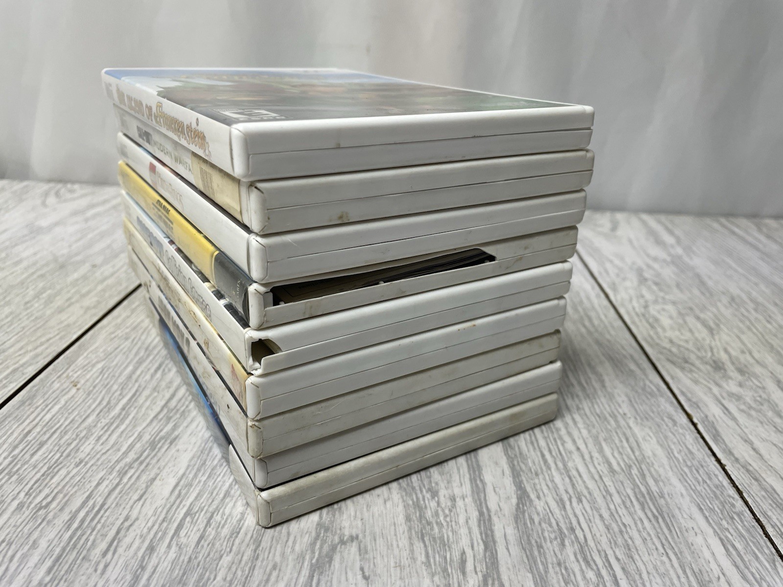 Nintendo Wii Game Bulk Lot of 9 w/ Cases: Untested Condition