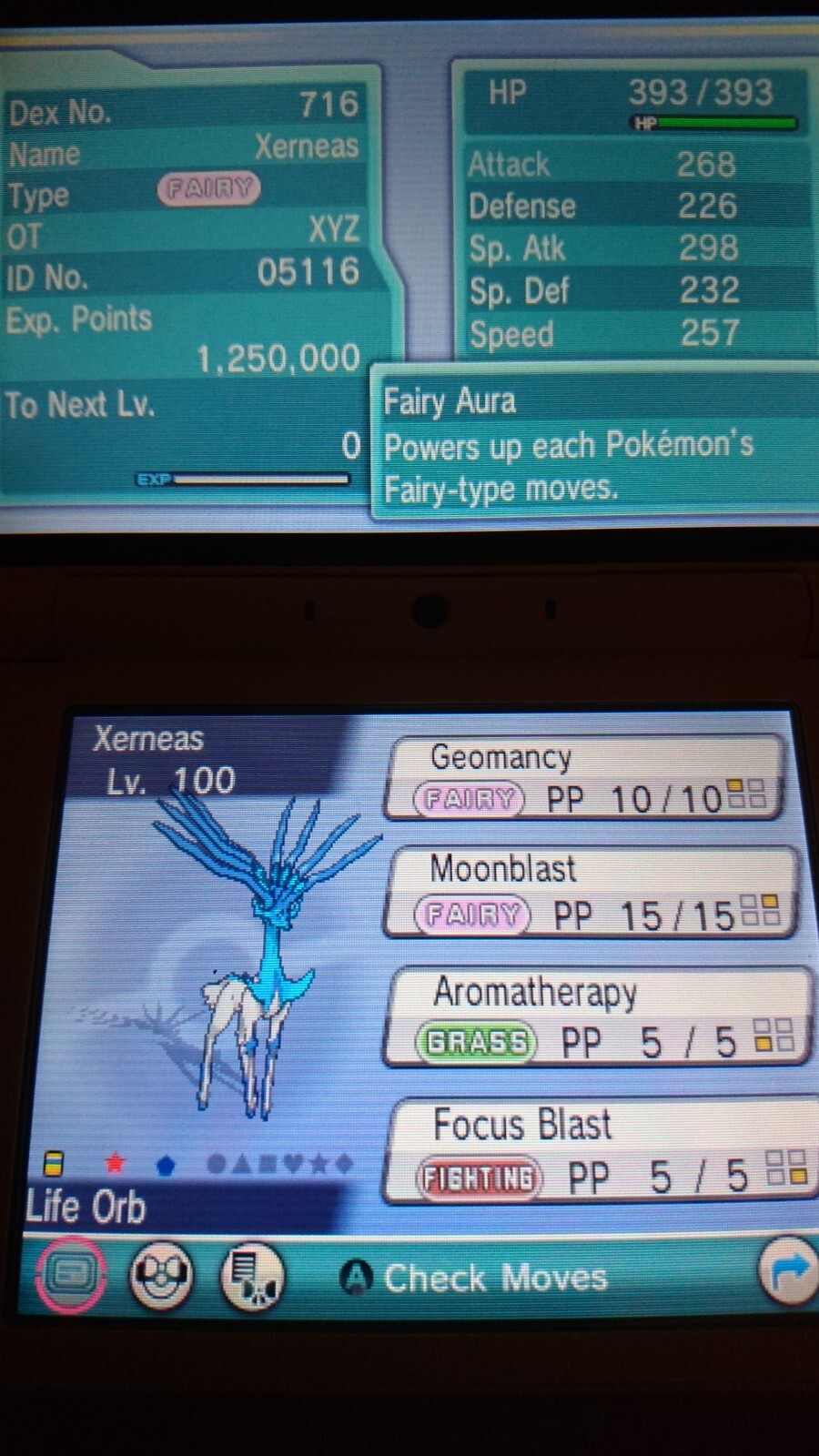 ✨Shiny Xerneas EVENT 6IV✨Pokémon Sword Shield HOME (💯Legal)
