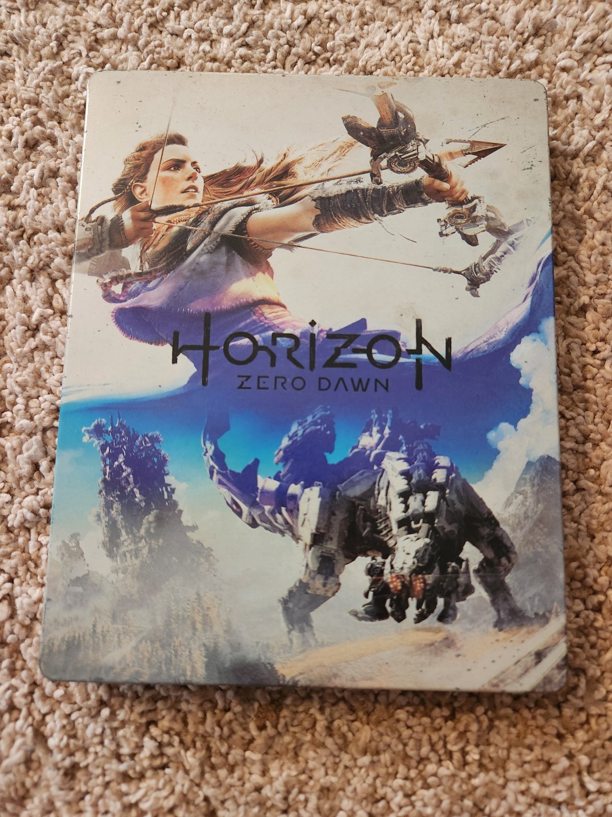 Horizon Zero Dawn (Sony Play Station PS4) Video Game in Steelbook case