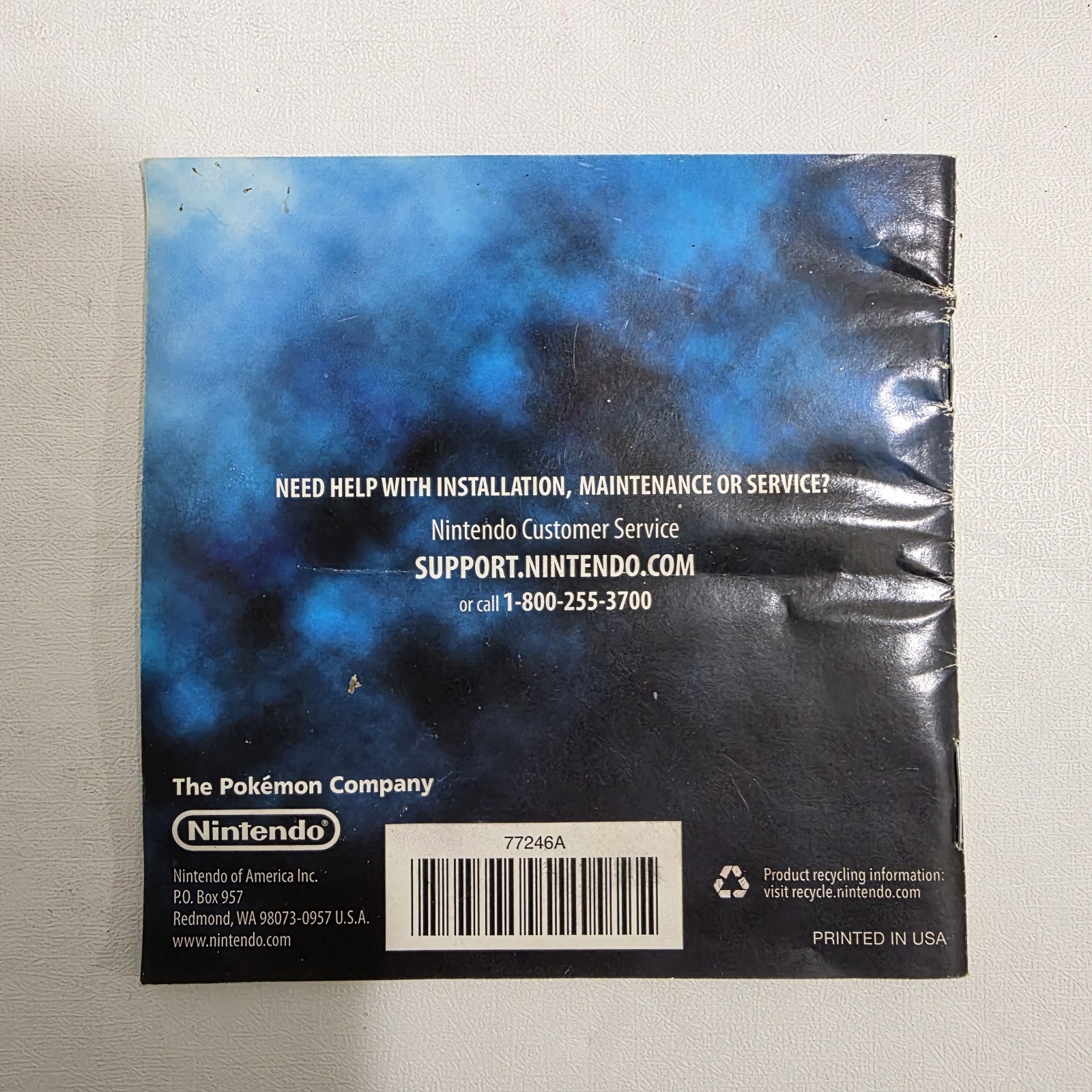 Pokemon Black Version 2 Nintendo DS Authentic Case and Manual Only NO GAME