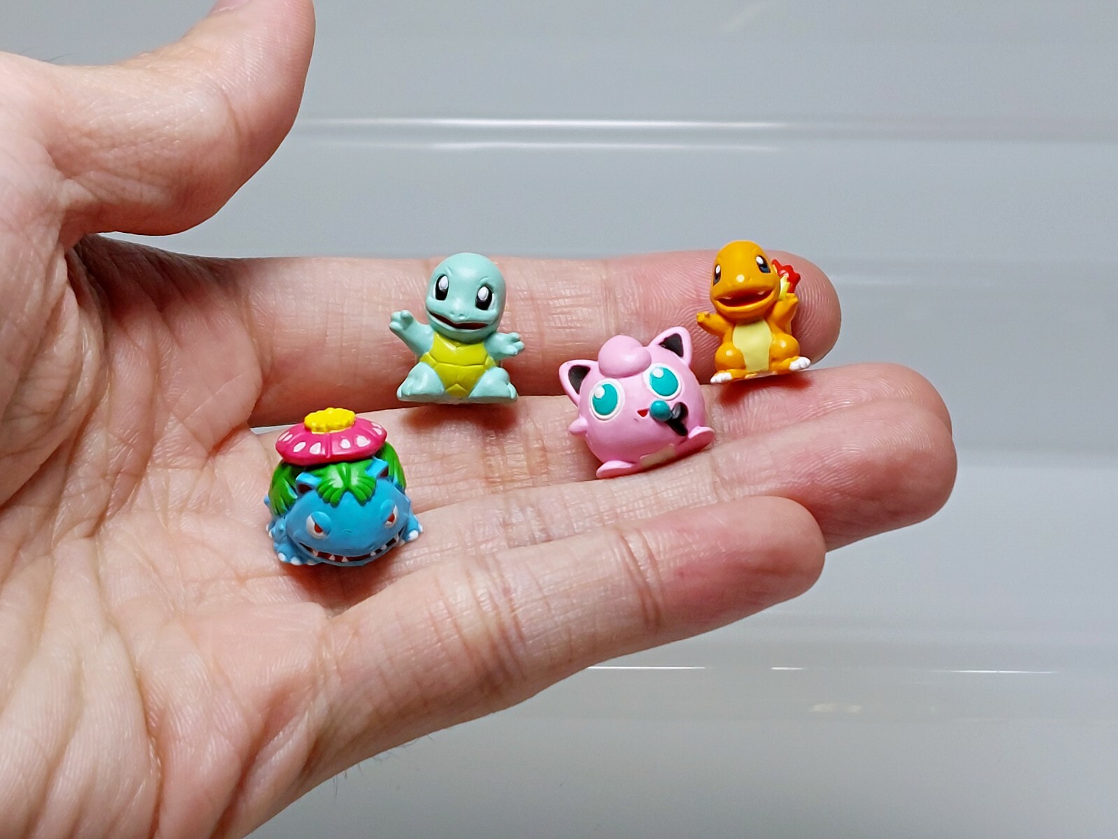 Set of 9 Pokemon Puchi Petit Character Clip-On Figure for GBA SP 0.5-0.9in