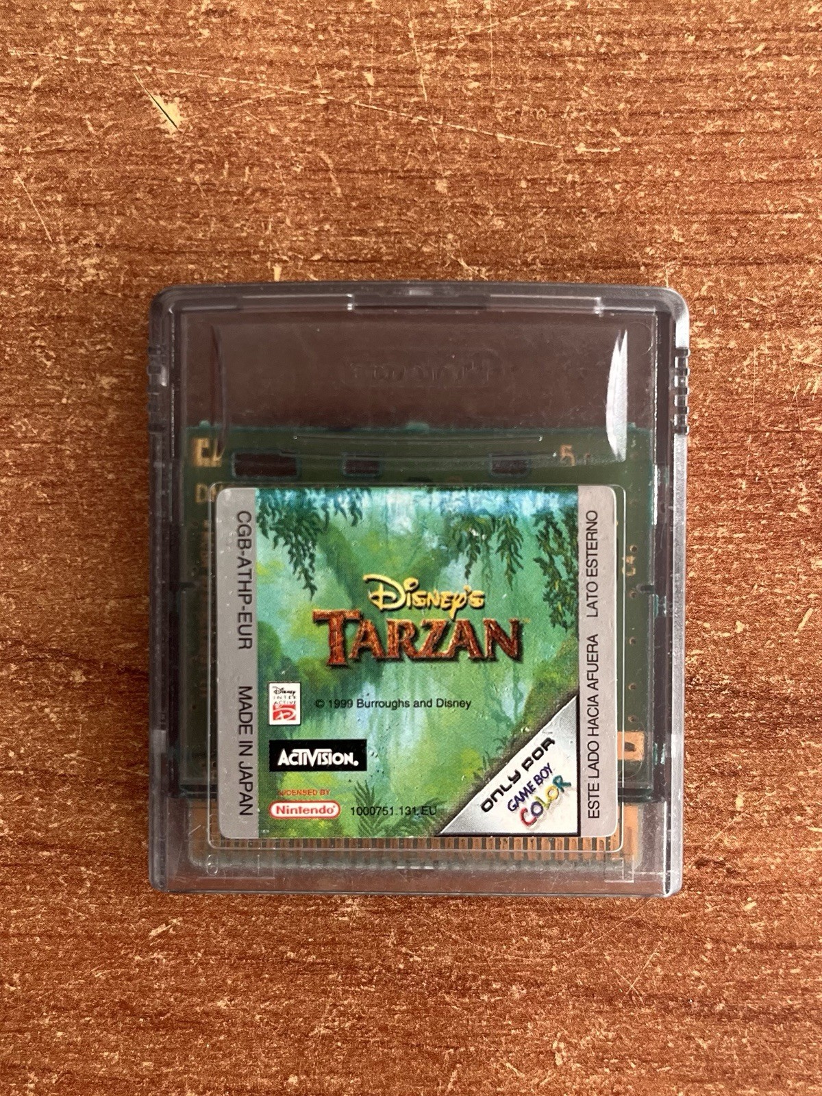 Nintendo Game Boy Color Berry CIB With Box + ITA Manual + Tarzan GBC Game