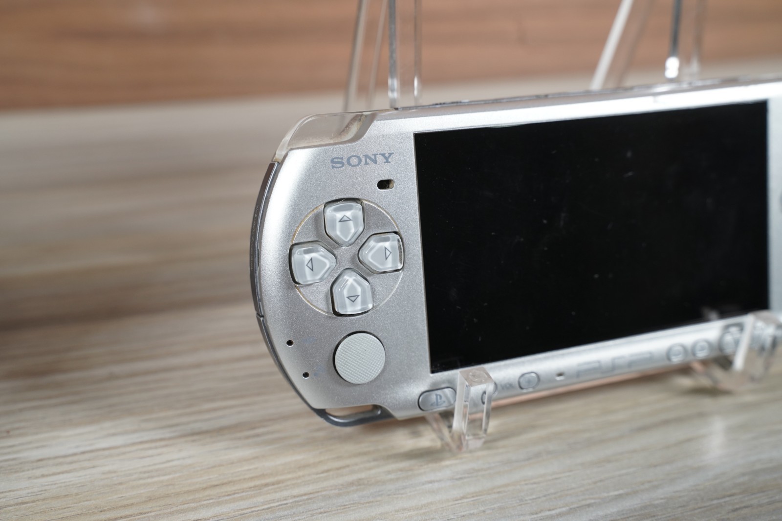 Sony PSP 3001 Silver Platinum System New battery w/ charger