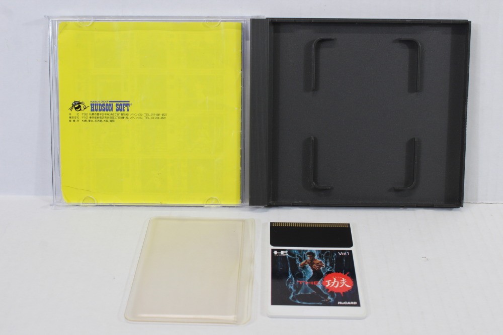 The Kung Fu / Kung-Fu CIB PC Engine HuCard TurboGrafx-16 TG16 Japan US Seller
