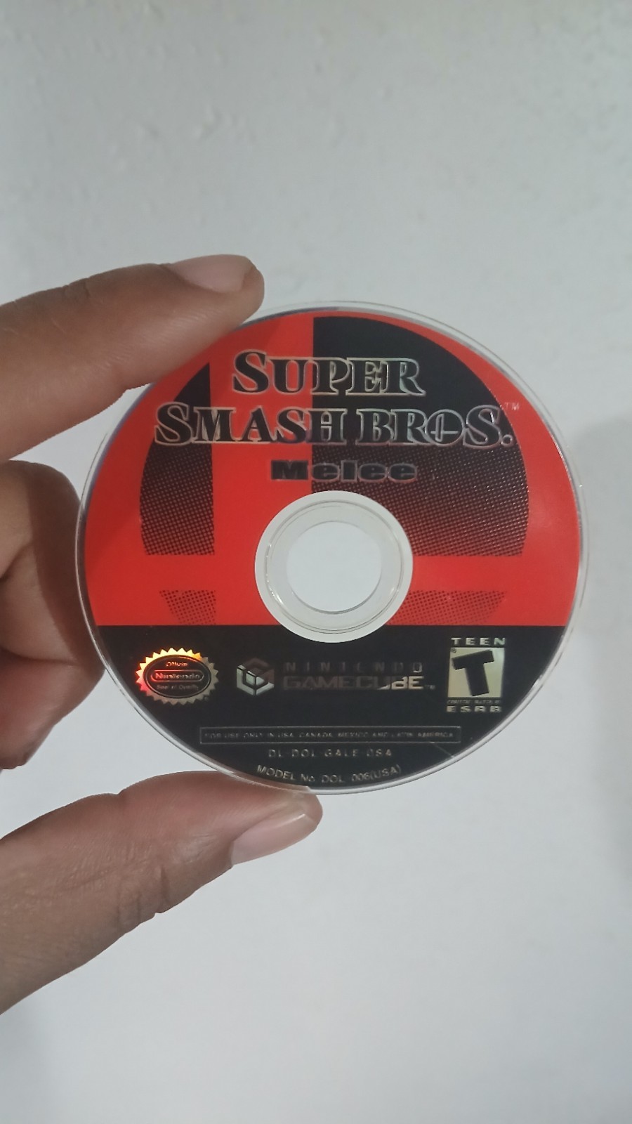 Super Smash Bros. Melee GameCube, 2001 Disc Only Not Working
