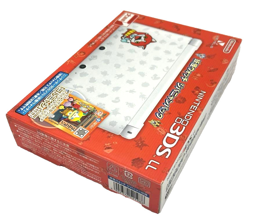 Nintendo 3DSLL Yo-kai Watch Jibanyan Pack Boxed Tested Working Japan