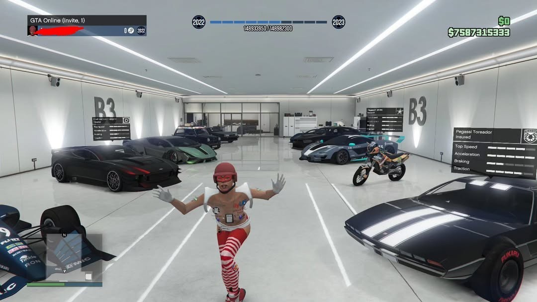 XBOX GTA 5 Online Profile | $7.5B Cash|Rank 8000|750 Cars |Rare Vehicles OG 2014