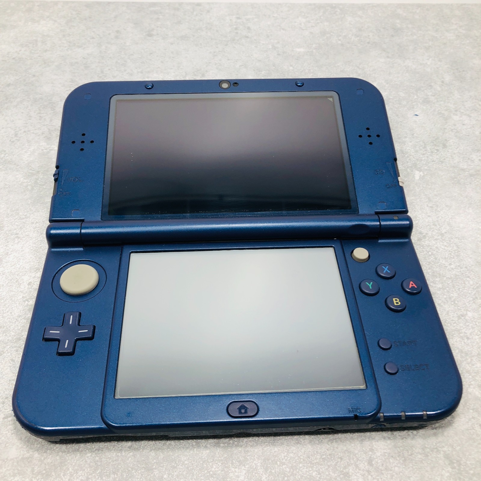 [Top IPS / EX+1] New Nintendo 3DS LL XL Metallic Blue console Japan NTSC-J 06-85