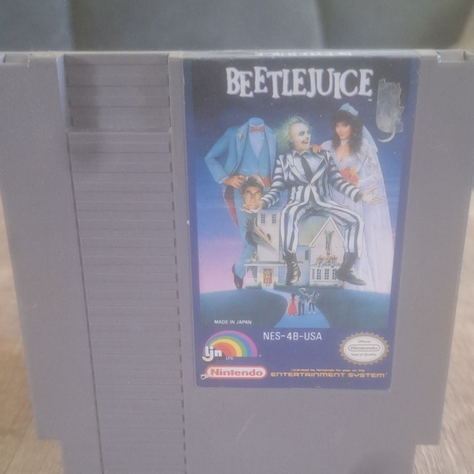 Beetlejuice Nintendo NES Game.