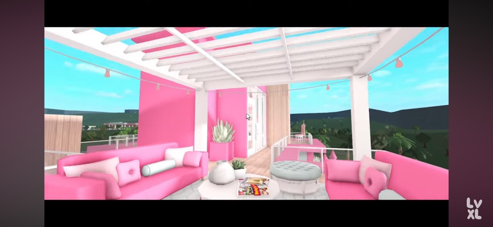 BLOXBURG MODERN BARBIE MANSION!FAST AND DETAILED BUILDER FOR CHEAP PRICE