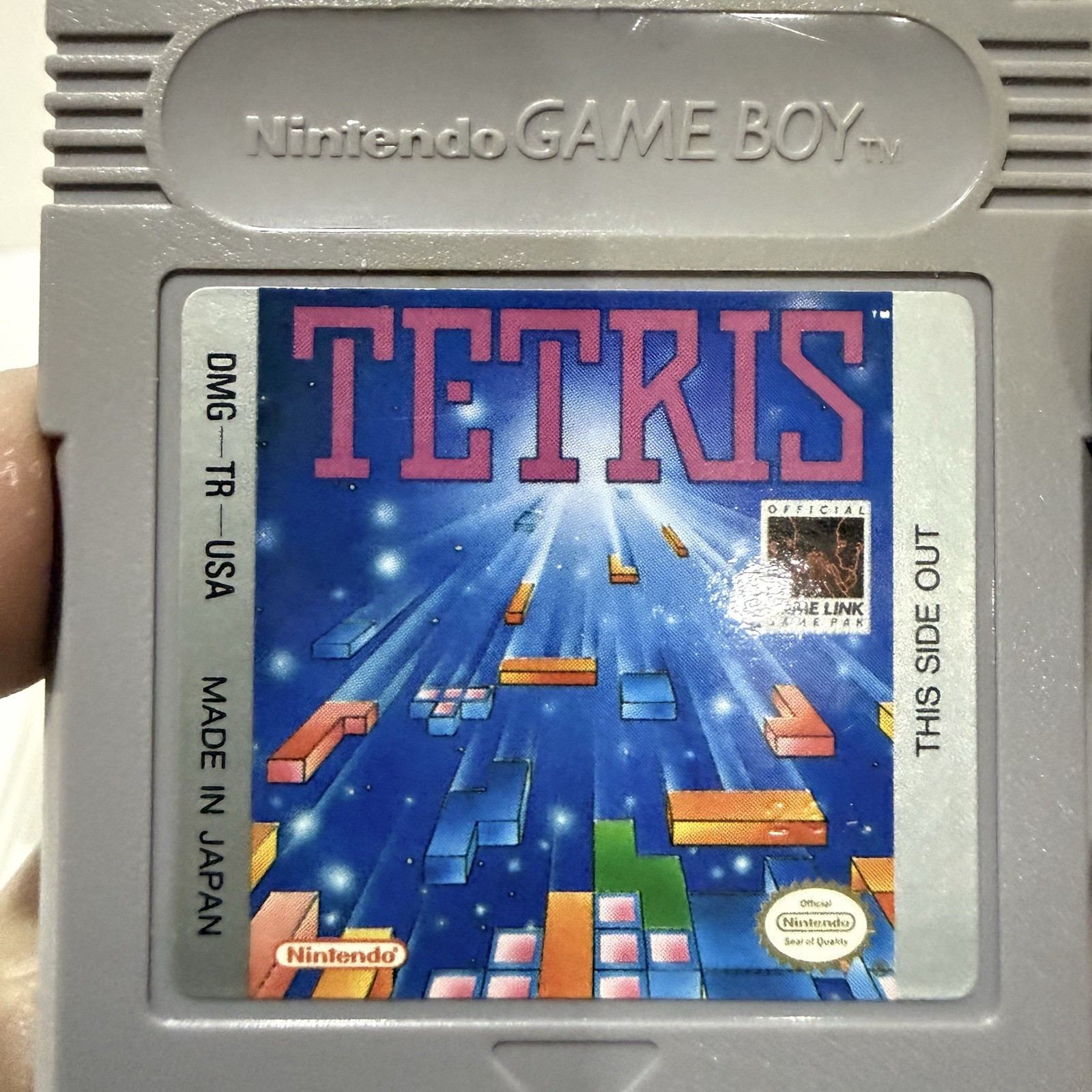 Nintendo Game Boy Tetris Cartridge w/ Case NTSC-U/C Puzzle (Tetris Series)