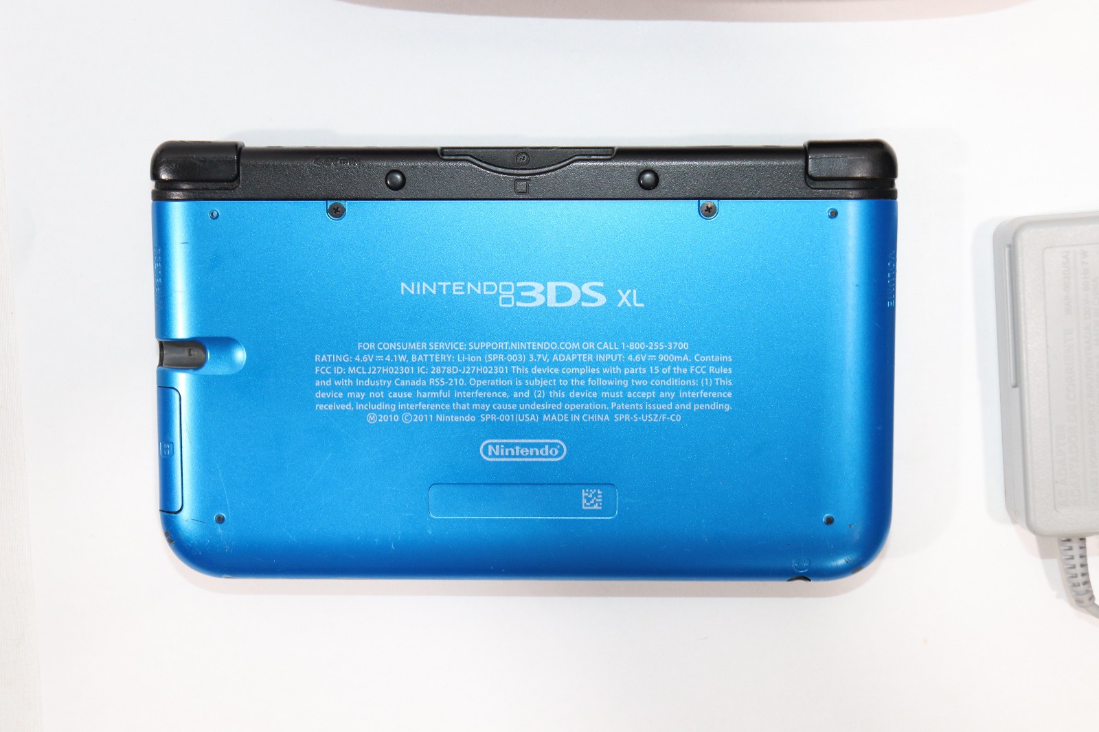Nintendo 3DS XL Blue Black Handheld Console System SPR-001 Tested